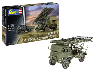 Revell maquette militaire 03338 BM-13-16 sur WOT 8 1/35