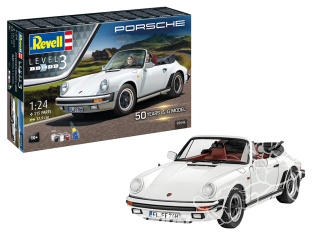 Revell maquette voiture 05646 Coffret 50 ans de Porsche 911 modèle G inclus peintures principale colle et pinceau 1/24