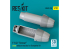 ResKit amelioration RSU32-0159 Buses échappement fermées F-14D Tomcat pour kit Trumpeter imprimé en 3D 1/32