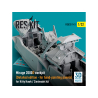 ResKit amelioration RSU32-0141 Cockpit Mirage 2000D édition détaillée pour kit Kitty Hawk / Zimimodel imprimé en 3D 1/32