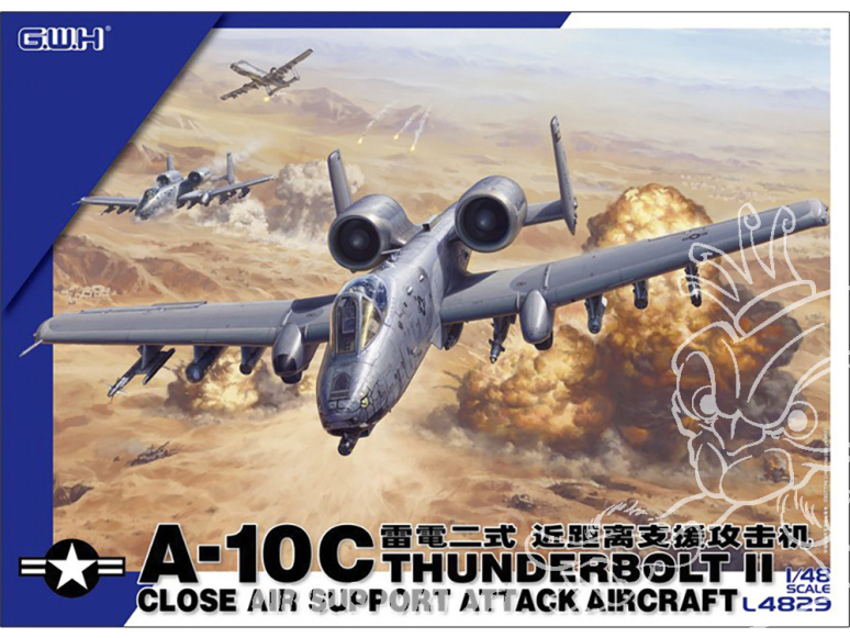 Great Wall Hobby maquette avion L4829 A-10C Thunderbolt II 1/48