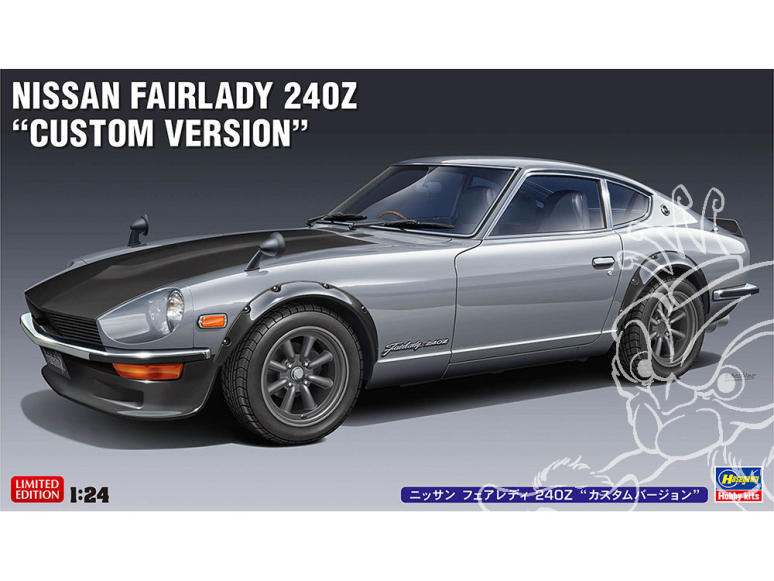 Hasegawa maquette voiture 20682 Nissan Fairlady 240Z « Version personnalisée » 1/24