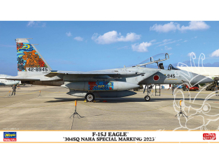 Hasegawa maquette avion 02469 F-15J Eagle « 304SQ Naha Spécial 2023 » 1/72