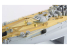 Hasegawa maquette bateau 68031 Ensemble de pièces détaillées du cuirassé de la marine japonaise Yamato 1/450