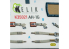 Kelik Decals 3D K35021 Autocollants 3D intérieurs AH-1G &quot;Cobra&quot; pour kit ICM 1/35