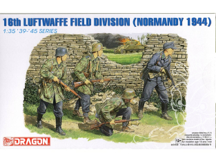 DRAGON maquette militaire 6084 16th Luftwaffe Field Division Normandy 1944 1/35