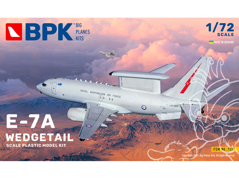 BPK maquette avion 7225 Boeing E-7A Wedgetail 1/72