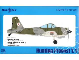 MikroMir maquette 72-028-3 Hunting Percival Provost T.1 1/72