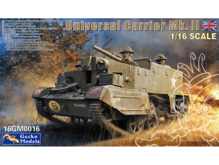 Gecko Models maquettes militaire 16GM0016 Universal Carrier Mk.II 1/16