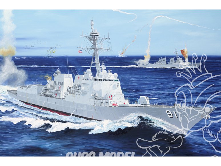 I love Kit maquette bateau 62010 USS Pinckney DDG-91 1/200