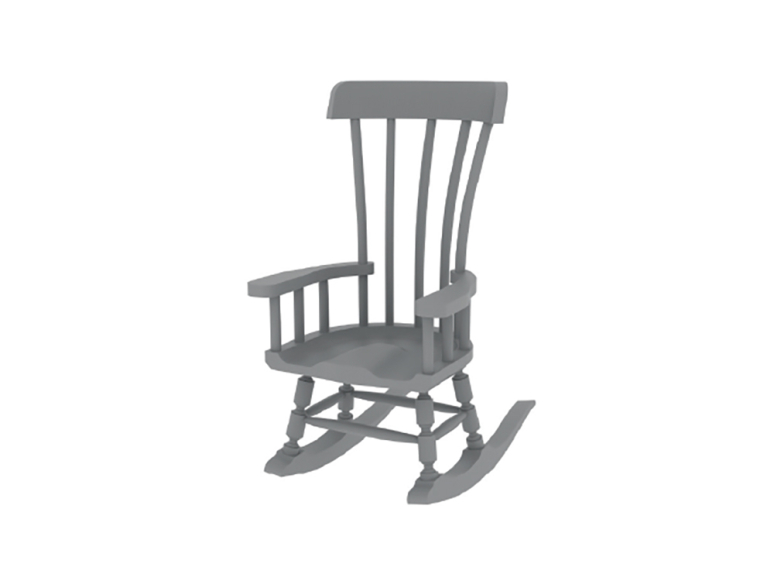 HD Models accessoire maquettes HDM35204 Rocking Chair 1/35