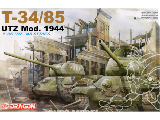 Dragon maquette militaire 6203 T-34/85 UTZ modele 1944 1/35