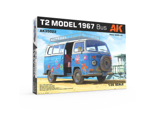 AK maquette 35022 T2 MODEL 1967 BUS 1/35