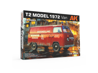 AK maquette 35024 T2 MODEL 1972 VAN 1/35