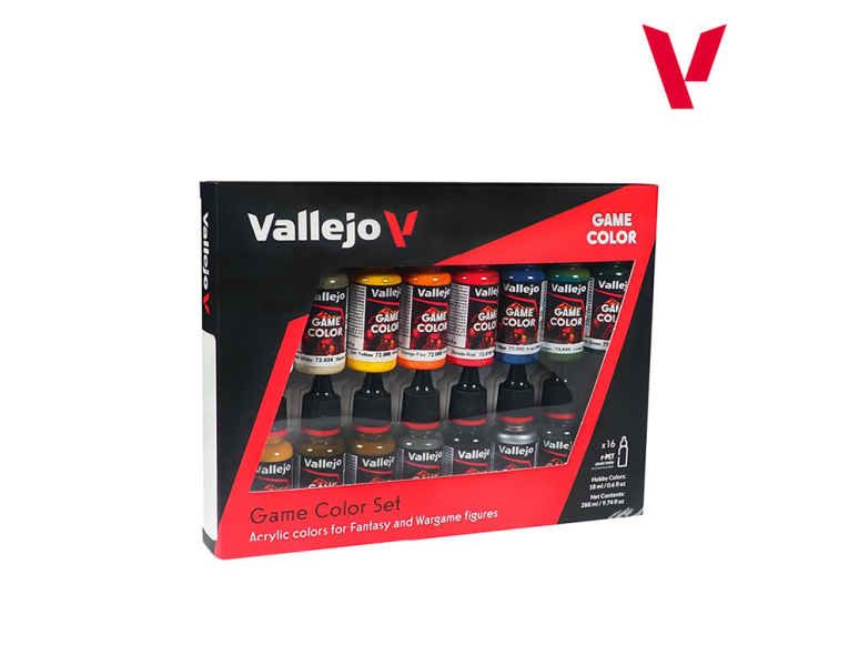 Vallejo Set Game Color 72299 Introduction 16 x 18ml