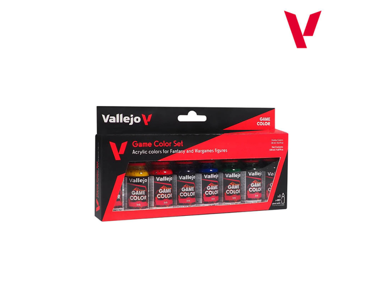 Vallejo Set Game Color 72296N Gamme Ink (Encre) 8 x 18ml