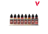 Vallejo Set Game Color 72187 Tons de peau 8 x 18ml