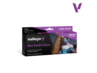 Vallejo Set Game Color 72191 Chaos sans mort 8 x 18ml