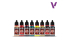 Vallejo Set Game Color 72191 Chaos sans mort 8 x 18ml