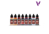 Vallejo Set Game Color 72194 Dragons violets 8 x 18ml