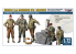 Mirage maquette militaire 720013 Soldats de la 2e Division Blindée française libre WWII 1/72