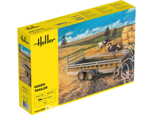 Heller maquette voiture 80778 Remorque multi usages 1/24