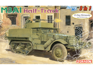 Dragon maquette militaire 6332 M3A1 Half Track 1/35