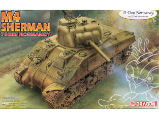 DRAGON maquette militaire 6511 M4 Sherman 75mm Normandy 1/35