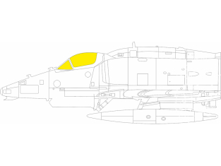 Eduard Express Mask EX1070 A-4M TFace Magic Factory 1/48