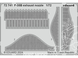 Eduard photodecoupe avion 72741 Tuyère F-35B Tamiya 1/72