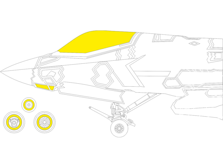 Eduard Express Mask CX671 F-35B Tamiya 1/72