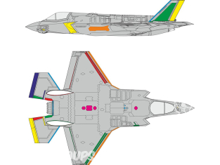 Eduard Express Mask CX672 F-35B RAM Coating Tamiya 1/72