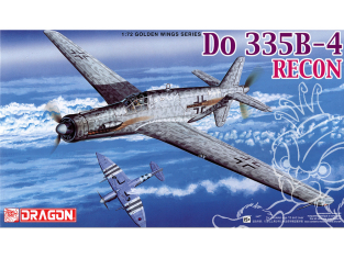 DRAGON maquette avion 5033 Dornier Do 335B-4 Recon 1/72