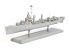 DRAGON maquette bateau 1032 U.S.S. Benson DD-421 1945 1/350