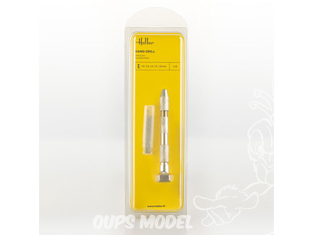 Heller outillage 99019 Perceuse à main avec cinq forets 1, 1,2, 1,4, 1,5, 1,8 mm