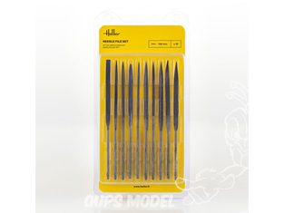 Heller outillage 99004 Set de limes à aiguilles 10 pièces