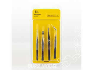 Heller outillage 99023 Set de pincettes 4 pièces