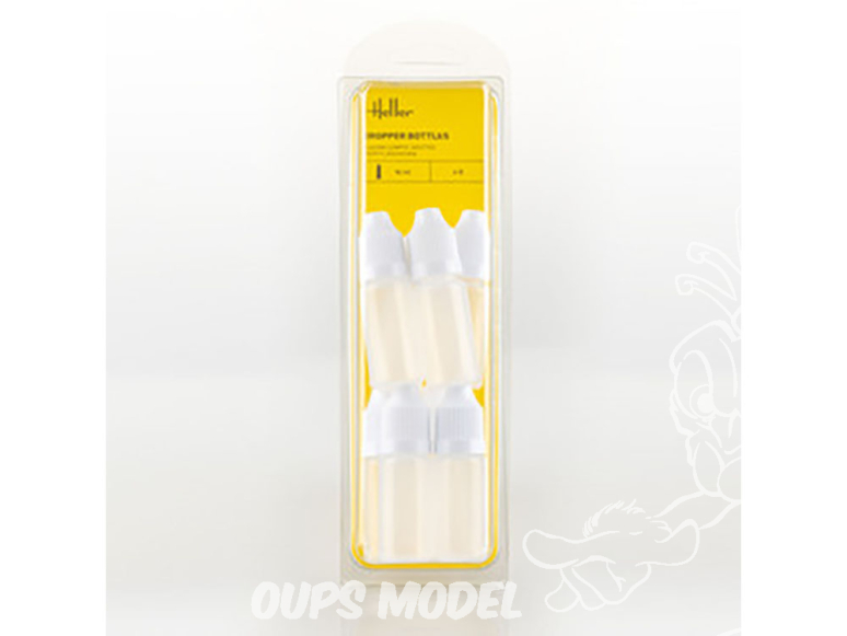 Heller outillage 99015 Flacons compte-gouttes 10 ml 8 pièces