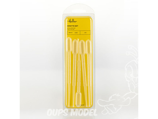 Heller outillage 99016 Set de pipettes 2 ml 5 pièces