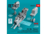 ResKit kit amelioration RSU48-0329 Cockpit OV-10D+ décal 3D trains d&#039;atterrissage compartiment roues roues lestées kit ICM 1/48