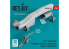 ResKit kit amelioration RSU48-0316 Prise air baies roues trains atterrissage roues A-7E Corsair II kit Hasegawa imp en 3D 1/48