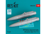 ResKit kit d'amelioration RSU48-0356 Réservoirs carburant d'aile 370 gallons avec pylônes type 1 pour F-16 2pièces 1/48