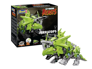 REVELL maquette enfant 07852 CyberBeasts TerraTops à encliqueter, pré-peinte 1/35