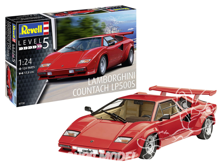 Revell maquette voiture 07730 Lamborghini Countach LP500S 1/24