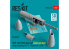 ResKit kit armement Avion RS48-0468 Pod de canon SUU-16A 20 mm ouvert pour aile F-4 Phantom IIC, D 1pcs 1/48