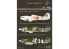 Decalques HMH DH-D32-001 Decals Hawker Hurricane 1/32