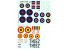 Decalques HMH DH-D32-001 Decals Hawker Hurricane 1/32