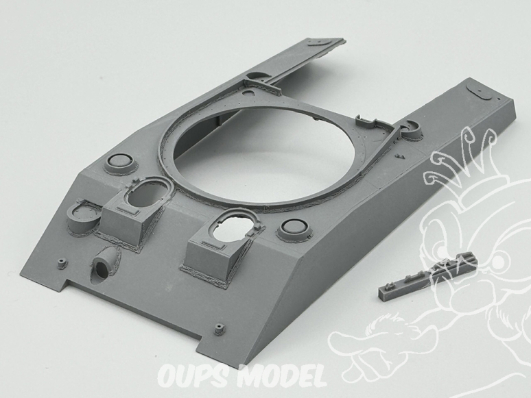 HD Models maquette HDM35176 Conversion de capot M4A2 Sheman Fisher Welded Early / Late 1/35