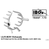 IBG maquette avion 72U047 Echappements pour I.A.R 80/81 1/72