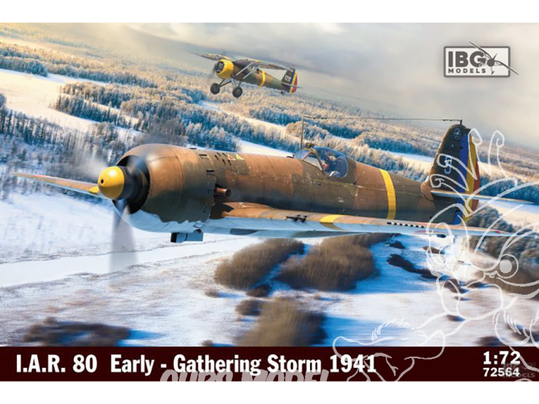 IBG maquette avion 72564 I.A.R 80 Early-Gathering Storm 1941 1/72